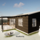 Rendering af tilbygning i snevejr - visualisering