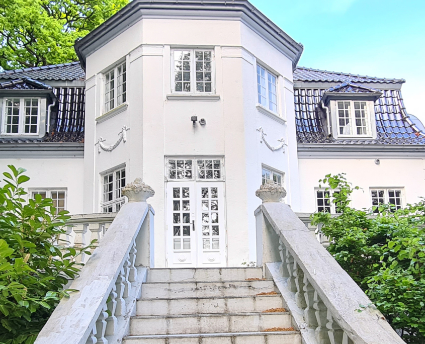 Villa i Værløse, der har fået ændret anvendelse