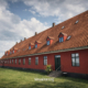 Ombygning af gård på Langeland - visualisering